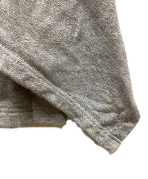 BLACK COMME des GARCONS（ブラックコムデギャルソン）BLACK COMME des GARCONS (ブラックコムデギャルソン) 変形短丈パーカー グレー サイズ:Sの古着・服飾アイテム