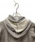 中古・古着 BLACK COMME des GARCONS (ブラックコムデギャルソン) 変形短丈パーカー グレー サイズ:S：8000円