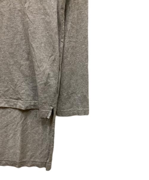 COMME des GARCONS SHIRT（コムデギャルソンシャツ）COMME des GARCONS SHIRT (コムデギャルソンシャツ) ロング丈カットソー グレー サイズ:Lの古着・服飾アイテム