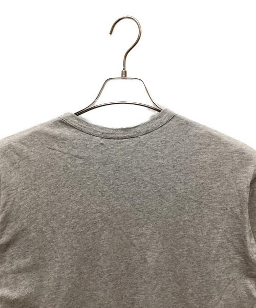 COMME des GARCONS SHIRT（コムデギャルソンシャツ）COMME des GARCONS SHIRT (コムデギャルソンシャツ) ロング丈カットソー グレー サイズ:Lの古着・服飾アイテム