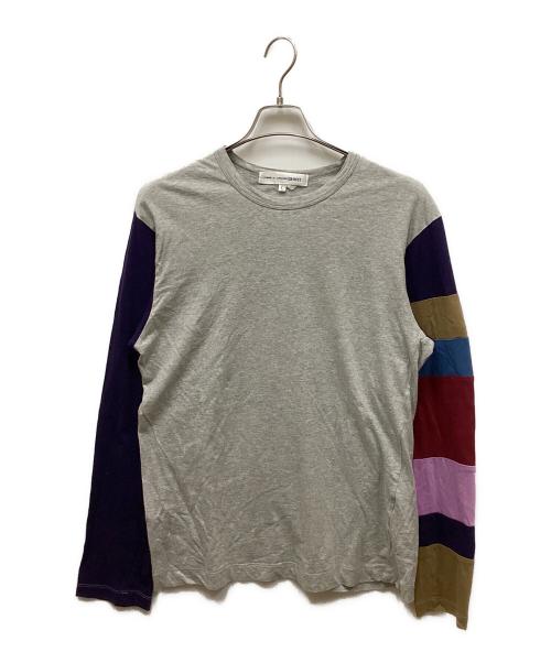 COMME des GARCONS SHIRT（コムデギャルソンシャツ）COMME des GARCONS SHIRT (コムデギャルソンシャツ) カットソー グレー サイズ:Lの古着・服飾アイテム