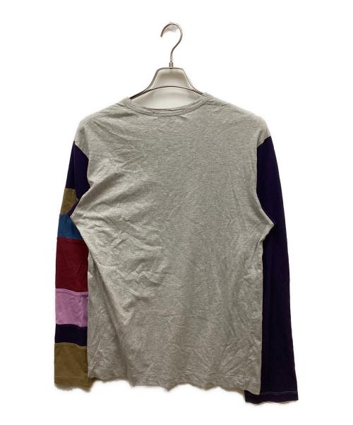 COMME des GARCONS SHIRT（コムデギャルソンシャツ）COMME des GARCONS SHIRT (コムデギャルソンシャツ) カットソー グレー サイズ:Lの古着・服飾アイテム