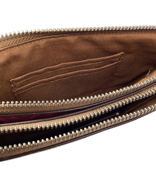 COACH（コーチ）COACH (コーチ) Keith Haring (キースヘリング) ショルダーバッグ ピンク×ベージュの古着・服飾アイテム