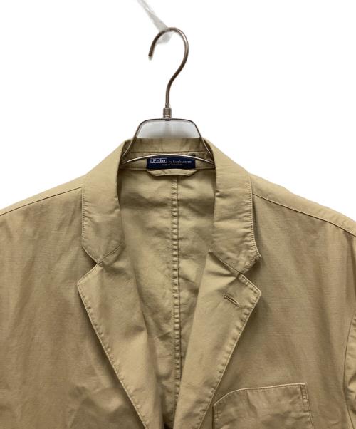 POLO RALPH LAUREN（ポロ・ラルフローレン）POLO RALPH LAUREN (ポロ・ラルフローレン) 3Bジャケット ベージュ サイズ:Lの古着・服飾アイテム