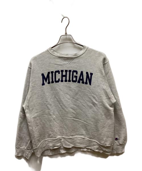 Champion（チャンピオン）Champion (チャンピオン) カレッジロゴスウェット グレー サイズ:Lの古着・服飾アイテム