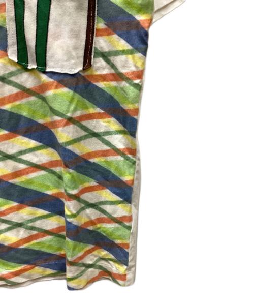 COMME des GARCONS HOMME PLUS（コムデギャルソンオムプリュス）COMME des GARCONS HOMME PLUS (コムデギャルソンオムプリュス) 総柄Tシャツ マルチカラー サイズ:Sの古着・服飾アイテム