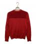COMME des GARCONS HOMME (コムデギャルソン オム) Vネックニット レッド サイズ:S：5000円