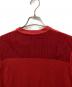 中古・古着 COMME des GARCONS HOMME (コムデギャルソン オム) Vネックニット レッド サイズ:S：5000円