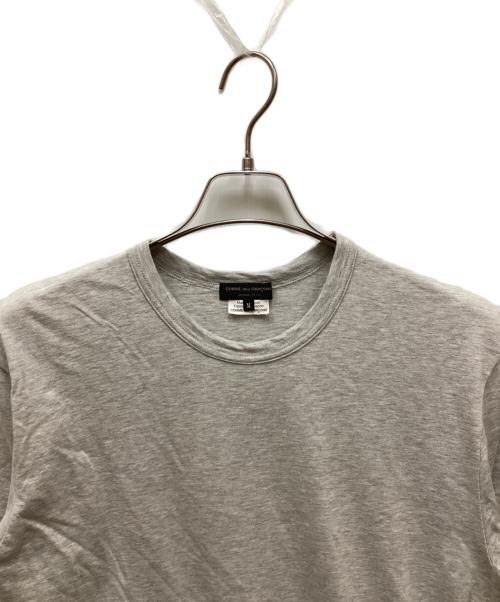 COMME des GARCONS HOMME PLUS（コムデギャルソンオムプリュス）COMME des GARCONS HOMME PLUS (コムデギャルソンオムプリュス) ロング丈半袖カットソー グレー サイズ:Mの古着・服飾アイテム