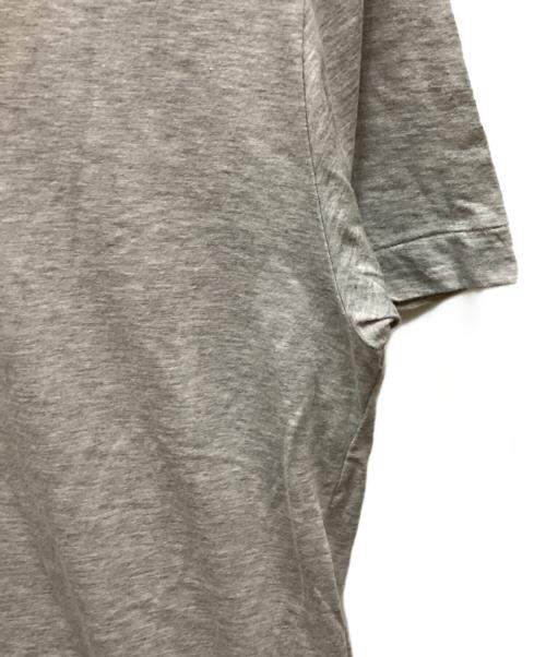 COMME des GARCONS HOMME PLUS（コムデギャルソンオムプリュス）COMME des GARCONS HOMME PLUS (コムデギャルソンオムプリュス) ロング丈半袖カットソー グレー サイズ:Mの古着・服飾アイテム