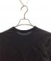 中古・古着 COMME des GARCONS HOMME PLUS (コムデギャルソンオムプリュス) ロゴプリントカットソー ブラック サイズ:表記無し：7000円