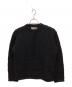 COMME des GARCONS HOMME（コムデギャルソン オム）の古着「ハイネックロープニット」｜ブラック