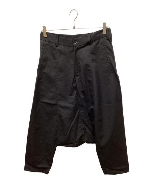 BLACK COMME des GARCONS（ブラックコムデギャルソン）BLACK COMME des GARCONS (ブラックコムデギャルソン) サルエルパンツ ブラック サイズ:XSの古着・服飾アイテム