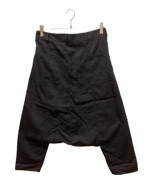 BLACK COMME des GARCONS（ブラックコムデギャルソン）BLACK COMME des GARCONS (ブラックコムデギャルソン) サルエルパンツ ブラック サイズ:XSの古着・服飾アイテム