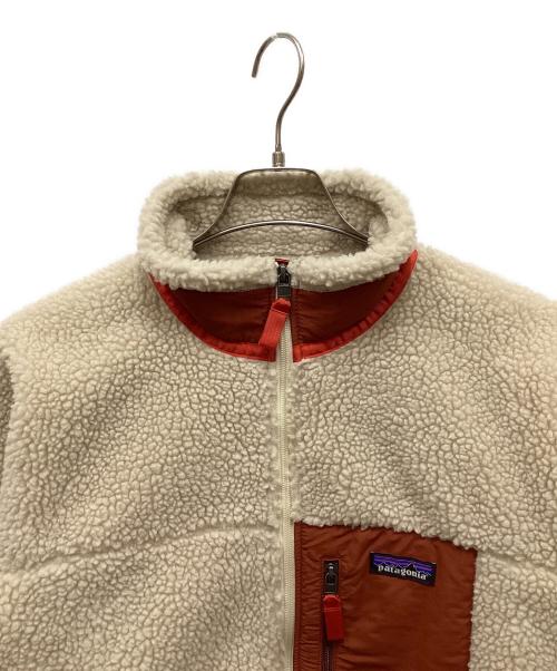 Patagonia（パタゴニア）Patagonia (パタゴニア) Classic Retro X Jacket ベージュ×オレンジ サイズ:Sの古着・服飾アイテム