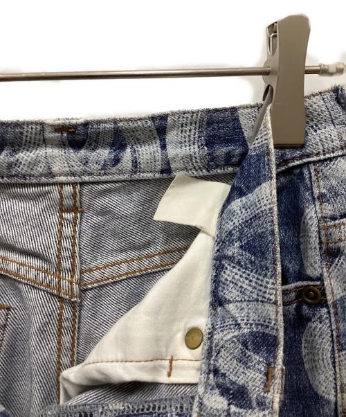 hysterics（ヒステリックス）hysterics (ヒステリックス) スネークプリントデニムパンツ インディゴ サイズ:XSの古着・服飾アイテム