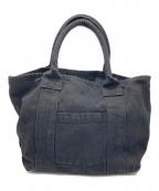 Ron Hermanロンハーマン）の古着「Organic Denim Tote Bag S/オーガニックデニムトートバッグ」｜ブラック