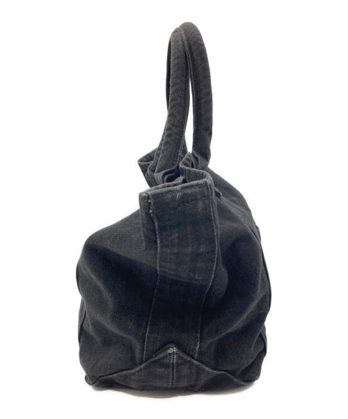 Ron Herman（ロンハーマン）Ron Herman (ロンハーマン) Organic Denim Tote Bag S/オーガニックデニムトートバッグ ブラックの古着・服飾アイテム