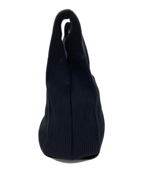 CFCL（シーエフシーエル）CFCL (シーエフシーエル) NOTCHED RIB HAND BAG ブラックの古着・服飾アイテム