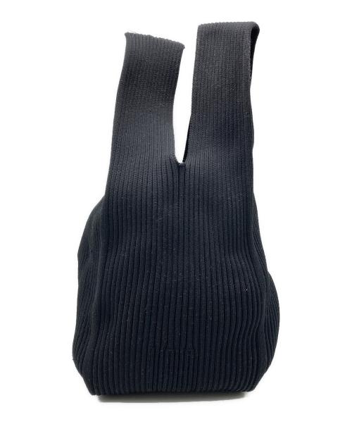 CFCL（シーエフシーエル）CFCL (シーエフシーエル) NOTCHED RIB HAND BAG ブラックの古着・服飾アイテム