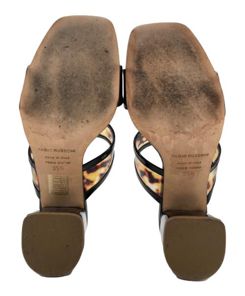 FABIO RUSCONI（ファビオルスコーニ）FABIO RUSCONI (ファビオルスコーニ) サンダル ブラック サイズ:35　1/2の古着・服飾アイテム