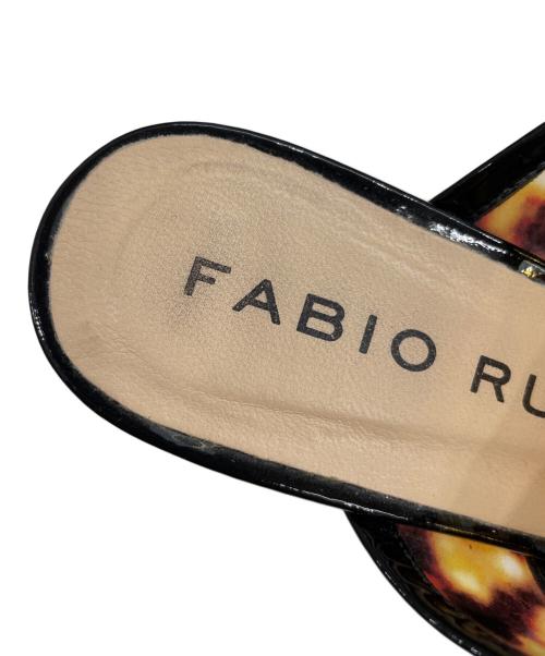 FABIO RUSCONI（ファビオルスコーニ）FABIO RUSCONI (ファビオルスコーニ) サンダル ブラック サイズ:35　1/2の古着・服飾アイテム