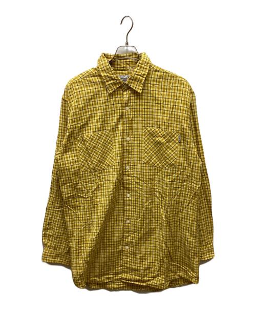 CarHartt（カーハート）CarHartt (カーハート) チェックシャツ イエロー サイズ:Lの古着・服飾アイテム