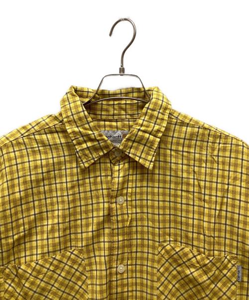 CarHartt（カーハート）CarHartt (カーハート) チェックシャツ イエロー サイズ:Lの古着・服飾アイテム