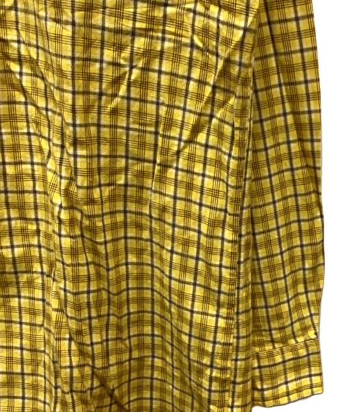 CarHartt（カーハート）CarHartt (カーハート) チェックシャツ イエロー サイズ:Lの古着・服飾アイテム