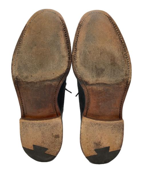 BROOKS BROTHERS（ブルックスブラザーズ）BROOKS BROTHERS (ブルックスブラザーズ) ウィングチップシューズ ブラック×ホワイト サイズ:7 1/2の古着・服飾アイテム