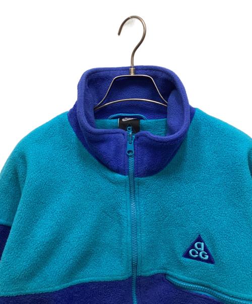 NIKE ACG（ナイキエーシージー）NIKE ACG (ナイキエージーシー) フリースジャケット ブルー サイズ:Mの古着・服飾アイテム