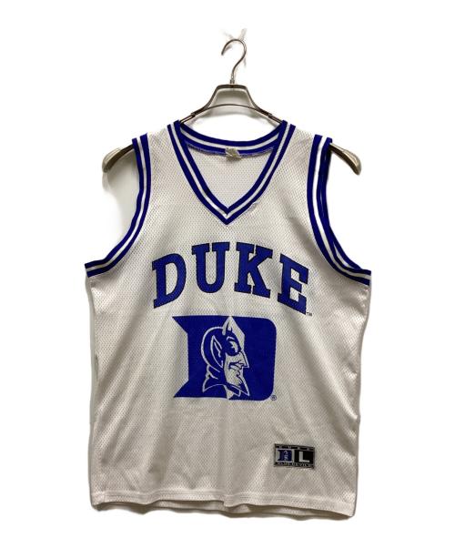 DUKE（デューク）DUKE (デューク) ゲームシャツ ホワイト サイズ:Lの古着・服飾アイテム