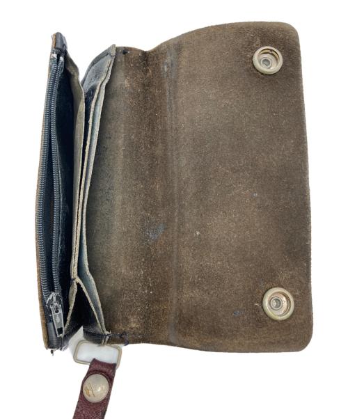 HARLEY-DAVIDSON（ハーレーダビッドソン）HARLEY-DAVIDSON (ハーレーダビッドソン) レザーウォレット ブラウンの古着・服飾アイテム