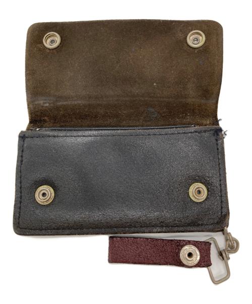 HARLEY-DAVIDSON（ハーレーダビッドソン）HARLEY-DAVIDSON (ハーレーダビッドソン) レザーウォレット ブラウンの古着・服飾アイテム