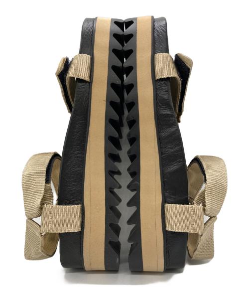 YOAK（ヨーク）YOAK (ヨーク) NORMAN/ノーマン ブラック×ベージュ サイズ:42の古着・服飾アイテム