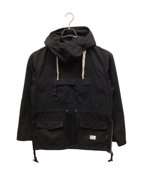 BEDWIN &THE HEARTBREAKERS（ベドウィンアンドザ ハートブレイカーズ）BEDWIN &THE HEARTBREAKERS (ベドウィンアンドザ ハートブレイカーズ) ANORAK PULLOVER PARKA ブラック サイズ:表記無しの古着・服飾アイテム