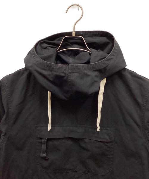 BEDWIN &THE HEARTBREAKERS（ベドウィンアンドザ ハートブレイカーズ）BEDWIN &THE HEARTBREAKERS (ベドウィンアンドザ ハートブレイカーズ) ANORAK PULLOVER PARKA ブラック サイズ:表記無しの古着・服飾アイテム