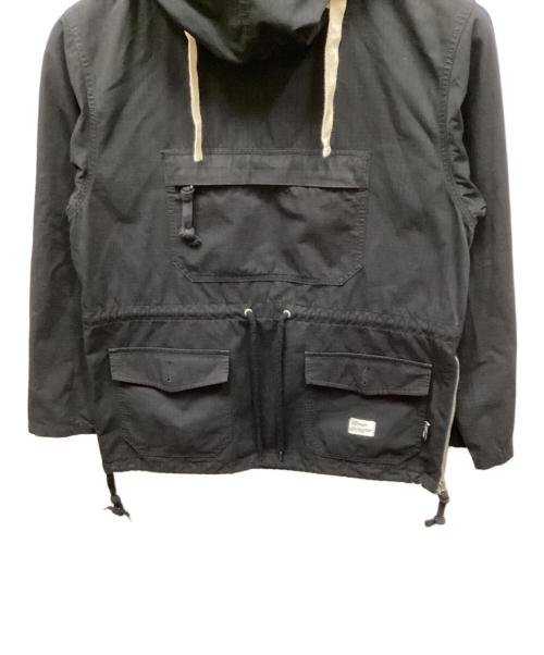 BEDWIN &THE HEARTBREAKERS（ベドウィンアンドザ ハートブレイカーズ）BEDWIN &THE HEARTBREAKERS (ベドウィンアンドザ ハートブレイカーズ) ANORAK PULLOVER PARKA ブラック サイズ:表記無しの古着・服飾アイテム