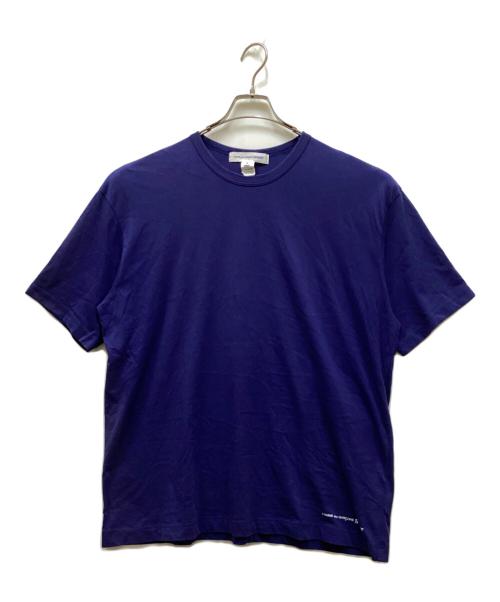COMME des GARCONS SHIRT（コムデギャルソンシャツ）COMME des GARCONS SHIRT (コムデギャルソンシャツ) 24SS LOGO S/S TEE ブルー サイズ:Mの古着・服飾アイテム