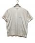 COMME des GARCONS SHIRT（コムデギャルソンシャツ）の古着「cotton jersey plain with CDG SHIRT logo on front - big T」｜ホワイト