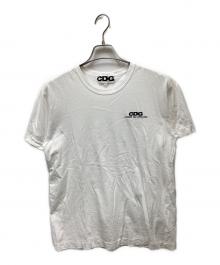 CDG（シーディージー）の古着「CDG LOGO PRINT TEE（シーディージーロゴプリントT）」｜ホワイト