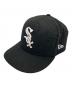 New Era（ニューエラ）の古着「シカゴ・ホワイトソックス ペイズリー刺繍キャップ」｜ブラック