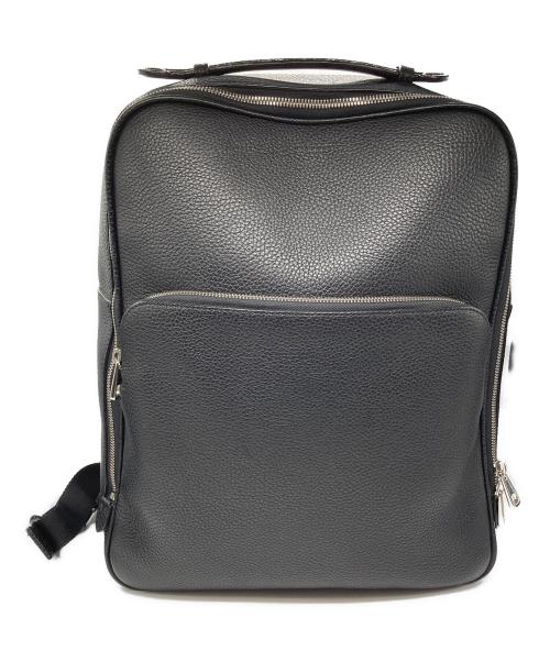 BALLY（バリー）BALLY (バリー) レザーバックパック ブラックの古着・服飾アイテム