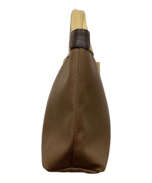 Herve Chapelier（エルベシャプリエ）Herve Chapelier (エルベシャプリエ) コーテッドキャンバススクエアトートB5サイズ(M) トープの古着・服飾アイテム