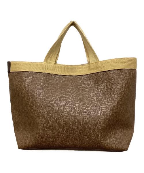 Herve Chapelier（エルベシャプリエ）Herve Chapelier (エルベシャプリエ) コーテッドキャンバススクエアトートB5サイズ(M) トープの古着・服飾アイテム