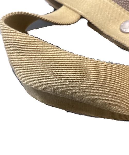 Herve Chapelier（エルベシャプリエ）Herve Chapelier (エルベシャプリエ) コーテッドキャンバススクエアトートB5サイズ(M) トープの古着・服飾アイテム