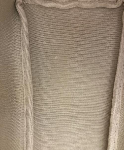 Herve Chapelier（エルベシャプリエ）Herve Chapelier (エルベシャプリエ) コーテッドキャンバススクエアトートB5サイズ(M) マスティック×モカ サイズ:B5サイズ(M)の古着・服飾アイテム