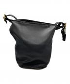 COACHコーチ）の古着「バケツ型ワンショルダーバッグ」｜ブラック