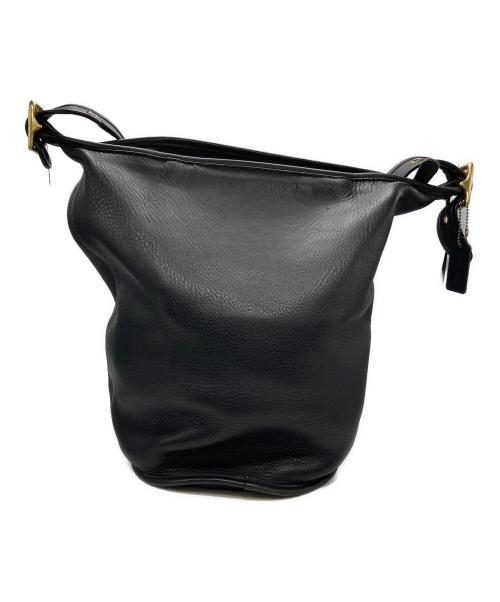 COACH（コーチ）COACH (コーチ) バケツ型ワンショルダーバッグ ブラックの古着・服飾アイテム