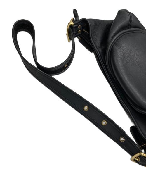 COACH（コーチ）COACH (コーチ) バケツ型ワンショルダーバッグ ブラックの古着・服飾アイテム